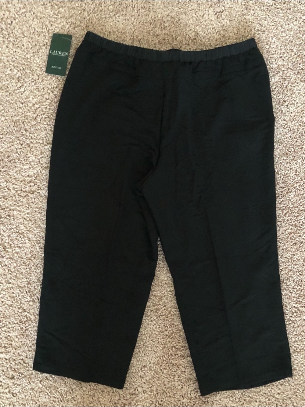 Ralph Lauren Black Women’s Pull-On Capris